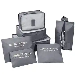 Packwürfel DoGeek Koffer Organizer 7-teiliges Set für Reisen