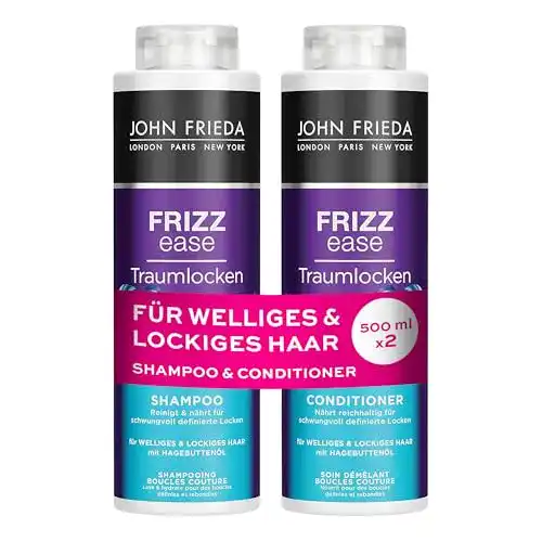 Locken-Shampoo und Conditioner von John Frieda für lockiges Haar