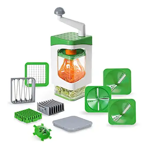 Spiralschneider Genius Nicer Dicer Julietti 13-teilig Zoodle Maker