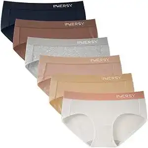 Damen Unterhosen Innersy Baumwolle Sport Slip Mehrpack