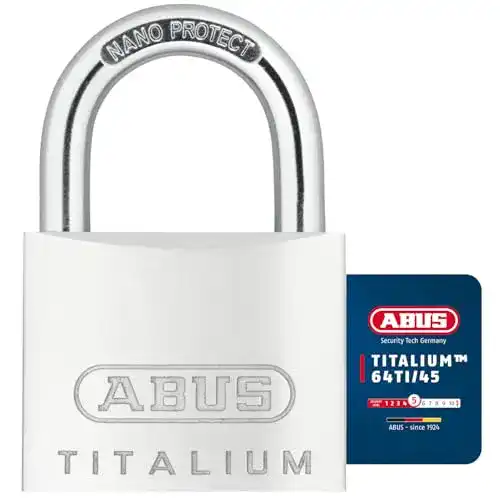 Abus Vorhängeschloss Titalium 64TI/45 für Sicherheit im Alltag