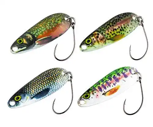 Forellen Spoon Set FISHN REALLYone, 3,2g für Angler