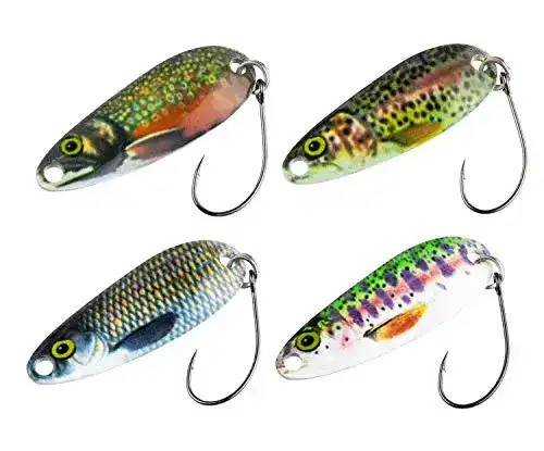 Forellen Spoon Set FISHN REALLYone, 3,2g für Angler