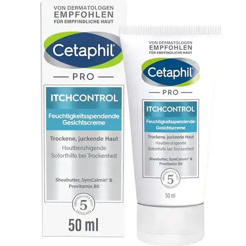 Cetaphil Pro Itch Control Gesichtscreme 50 ml für empfindliche Haut
