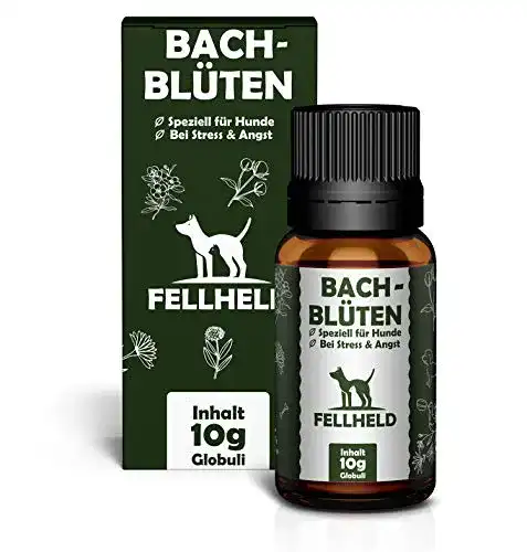 Beruhigungsmittel für Hunde mit Bachblüten von Fellheld