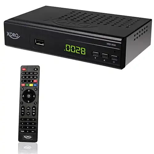 Xoro HRS 8659 Receiver – Digitaler DVB-S2 HDTV mit HDMI und SCART