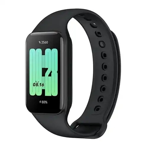 Xiaomi Smartwatch und Aktivitätstracker in Schwarz