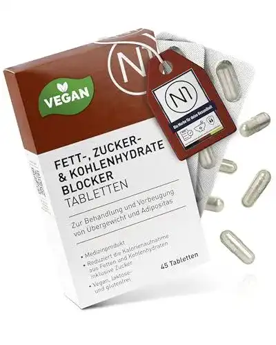 Kohlenhydratblocker N1 Abnehmen Tabletten Medizinprodukt zur Gewichtsreduktion