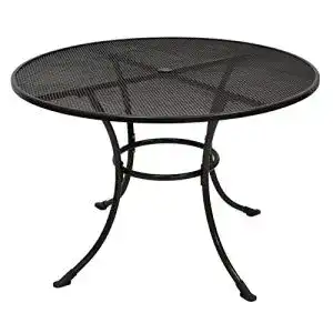 Gartentisch rund Degamo RIVO 110 cm aus Streckmetall