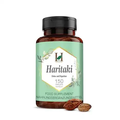 Haritaki Kapseln/Tabletten von H&C 750 mg, 150 Stück