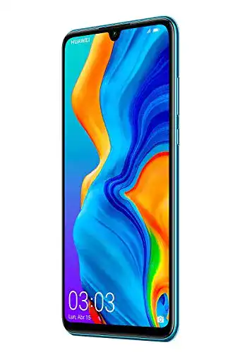Huawei P30 Lite Smartphone (Peacock Blue) ohne Simlock