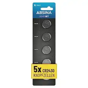 CR2430 Knopfzelle 3V – 5er Pack Lithium Batterien für verschiedene Anwendungen