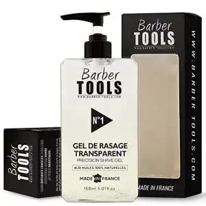 Rasiergel transparent Barber Tools 150 ml für präzise Rasur