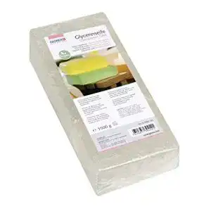 Rohseife Glorex 6 1600 122 – Glycerinseife in transparenter Form
