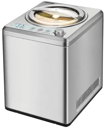 Softeismaschine Unold 48880 Profi Plus aus Edelstahl, 2,5 L, 250 W