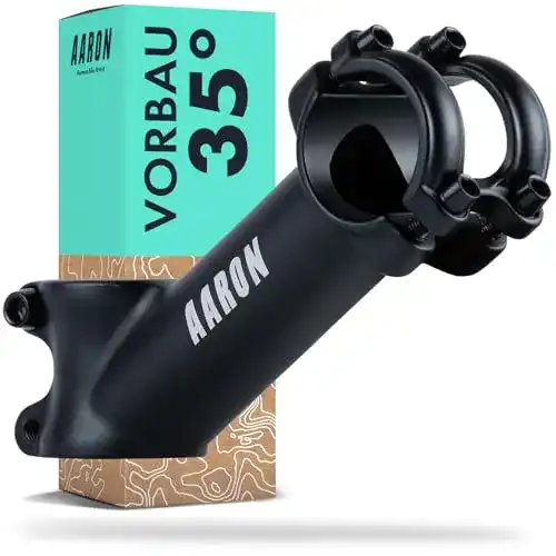 Lenker-Vorbau AARON Stem aus Aluminium für verschiedene Fahrradtypen