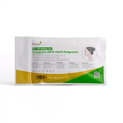 Hotgen Corona Selbsttest Antigen Schnelltest für Zuhause, 10 Stück