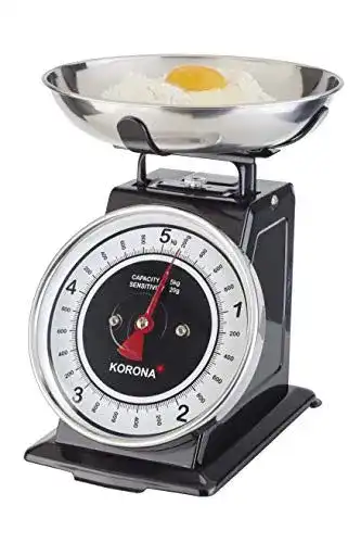 Küchenwaage Korona 76150 mit einer Tragkraft von 5 kg und großer Skala