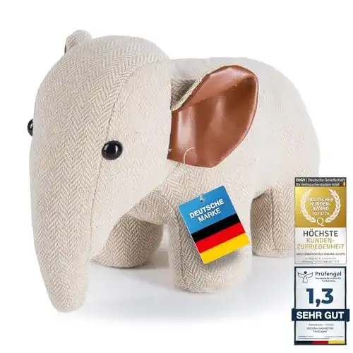 Türstopper Goods & Gadgets Elefant Tier-Türhalter für Sicherheit