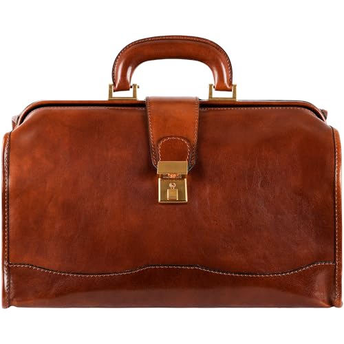 Arzttasche Time Resistance aus Leder – Arztkoffer und Doktortasche