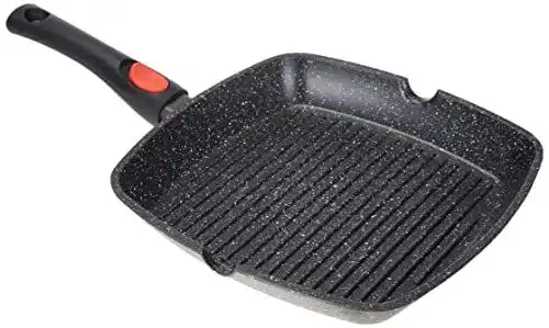 Grillpfanne Kamberg 0008029, 28 cm mit abnehmbarem Griff