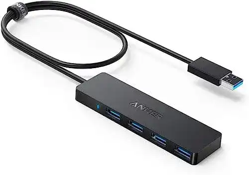 Anker 4-Port USB 3.0 Hub mit 60cm Verlängerungskabel