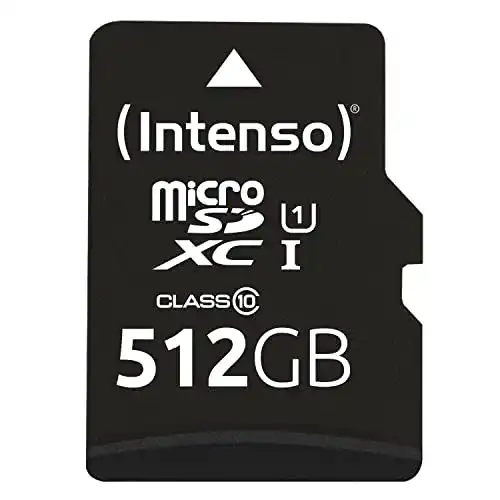 Intenso Premium microSDXC 512GB Class 10 UHS-I Speicherkarte