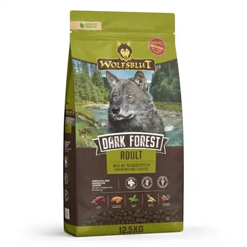 Glutenfreies Hundefutter Wolfsblut Dark Forest 12,5 kg Wild