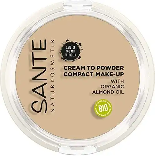 Sante Naturkosmetik Compact Make-up 01 Cool Ivory für hellen Hautton