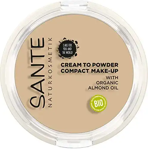 Sante Naturkosmetik Compact Make-up 01 Cool Ivory für hellen Hautton