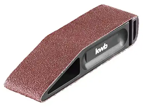 Handschleifer KWB 40 x 303 mm für verschiedene Schleifband-Typen