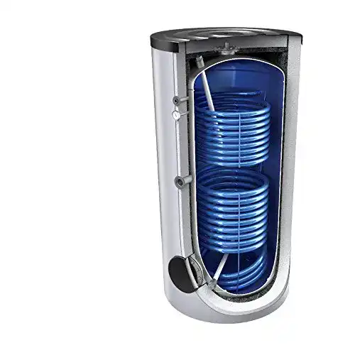Solarspeicher SHWT 800 Liter emailliert mit 2 Wärmetauschern