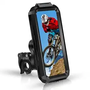Wasserdichte Handyhalterung für Fahrrad und Motorrad von Reetee
