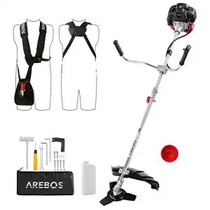 Benzinrasentrimmer Arebos 2in1 mit 52cm Schneidbreite