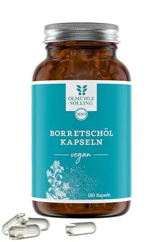 Borretschöl Kapseln BIO 180 von Ölmühle Solling