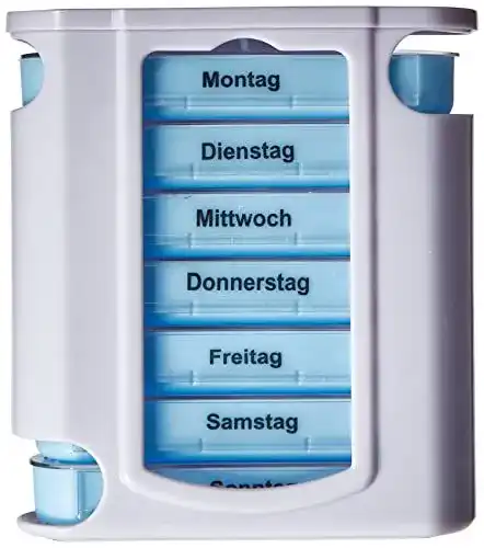 Medikamentendosierer M&H-24 Osma Pillenbox 13 x 11 x 4 cm