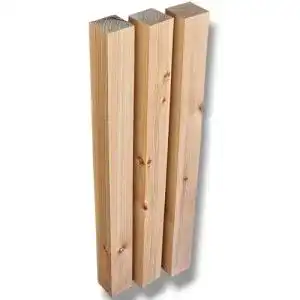 Holzpfosten MyTimber Lärche 70×70 mm 80 cm für Zaun und Bau