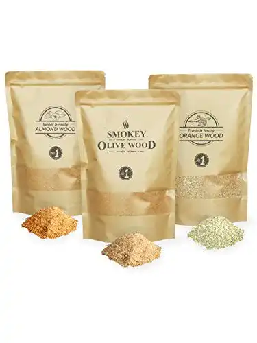 Räucherchips aus Olivenholz SOW-132 für intensives Aroma