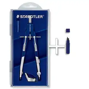 Zirkel Staedtler Mars Comfort mit Ersatzminen in Dose