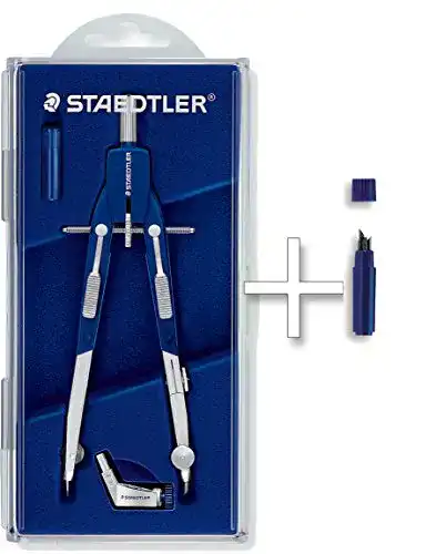 Zirkel Staedtler Mars Comfort mit Ersatzminen in Dose