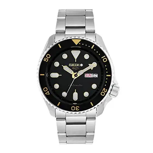 Seiko 5 Sports Herrenarmbanduhr Automatik Edelstahl SRPD57K1