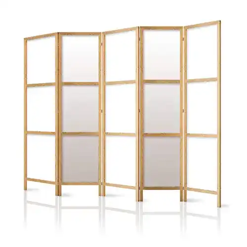 Paravent decomonkey Raumteiler Innen Weiß Orient 225×171 cm