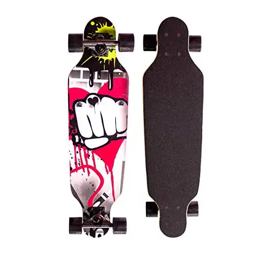Longboard Sumeber 31 Zoll für Anfänger und Fortgeschrittene