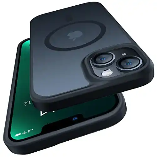 Torras iPhone 13 Mini Hülle mit MagSafe und Militärschutz
