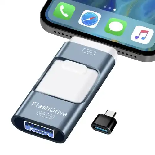 Lightning USB Stick ZARMST 256GB für iPhone-Datentransfer