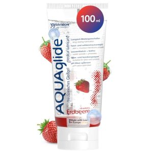 Gleitgel mit Geschmack Joydivision AQUAglide Erdbeer 100 ml
