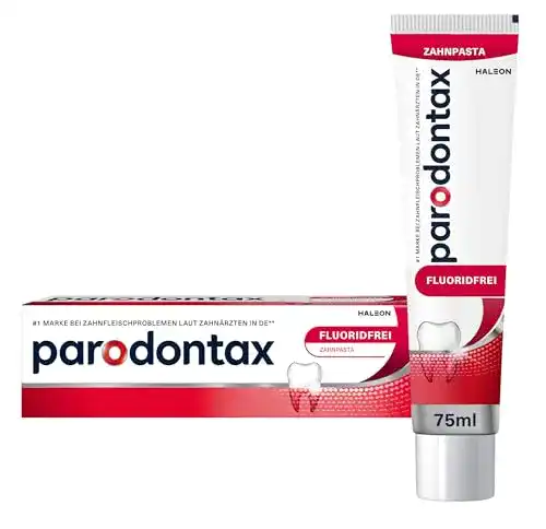 Fluoridfreie Zahnpasta Parodontax Classic für gesundes Zahnfleisch