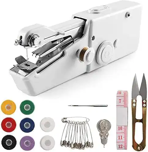 Handnähmaschine WHJC, tragbare Mini-Elektro-Nähmaschine