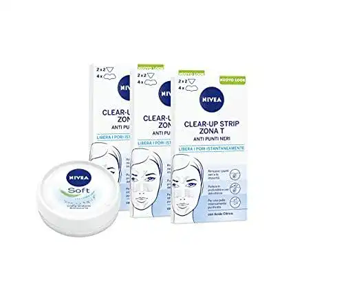Nivea Clear-Up Strips Zone T Pflaster gegen Mitesser im 3er Pack