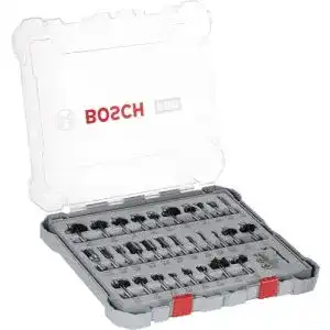Fräser-Set Bosch 30x PRO, 30-teilig für Weichholz und Hartholz